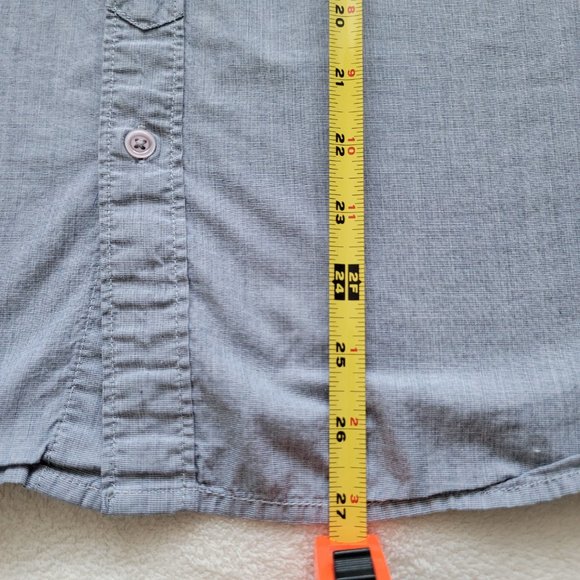 Billabong | Button-Down Men's Short Sleeve Shirt EUC Small light blue - Picture 4 of 12